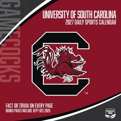 South Carolina Gamecocks 2027 Box Calendar