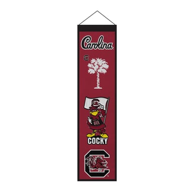 South Carolina Gamecocks 8" x 32" Icons Banner