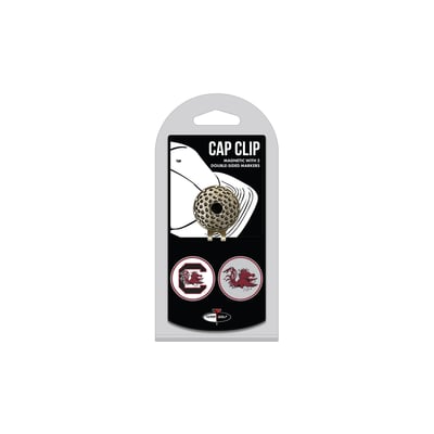 South Carolina Gamecocks Cap Clip with 2 Magnetic Markers Set