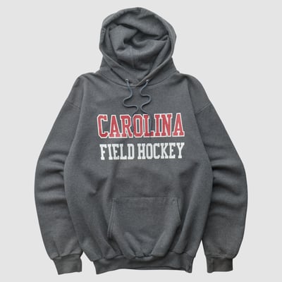 South Carolina Gamecocks Champion 2000s Hooded Pullover Sweatshirt - Dark Heather Gray - S by Fanatics Real Vintage