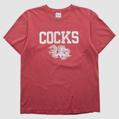 South Carolina Gamecocks Gildan 2000s T-shirt - Red - S by Fanatics Real Vintage