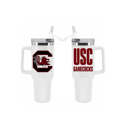South Carolina Gamecocks The Memory Company 40oz. Stainless Steel Tumbler with Flip Straw