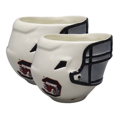 South Carolina Gamecocks The Memory Company Two-Piece 6oz. Football Helmet Bowl Set