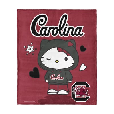 South Carolina Gamecocks The Northwest Group Hello Kitty 46" x 60" Silk Touch Throw Blanket