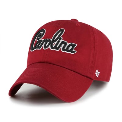 South Carolina Gamecocks '47 Unisex Vault Clean Up Adjustable Hat - Garnet