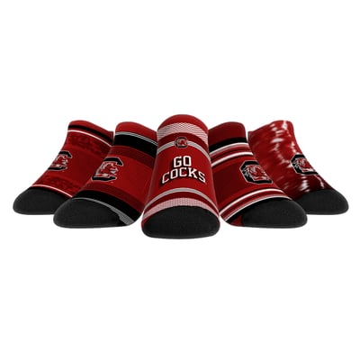  South Carolina Gamecocks Rock Em Unisex Super Fan Five-Pack Low-Cut Socks Set