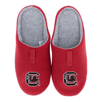 South Carolina Gamecocks ZooZatz Unisex Ribbed Slide Slippers