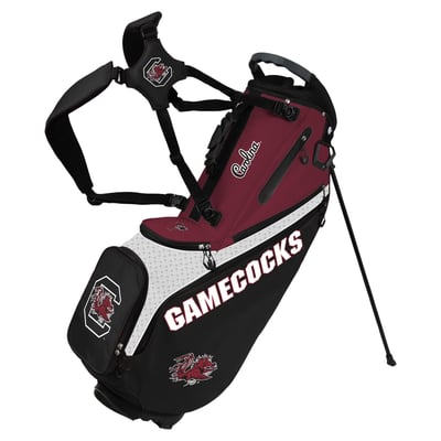 South Carolina Gamecocks WinCraft Back Nine Stand Golf Bag