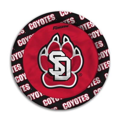 South Dakota Coyotes Fanpoint Flimzee Bean Bag Flying Disc