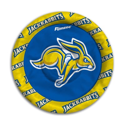 South Dakota State Jackrabbits Fanpoint Flimzee Bean Bag Flying Disc
