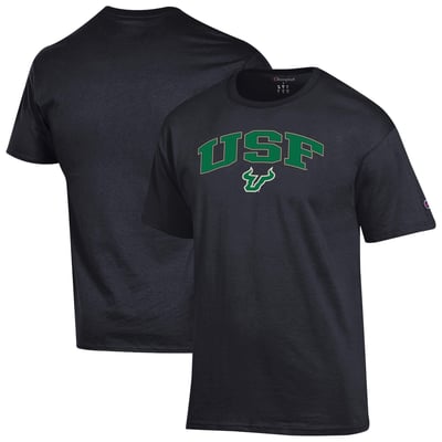 South Florida Bulls Champion Arch Logo T-Shirt - Black