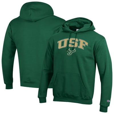 South Florida Bulls Champion Powerblend Hoodie - Green