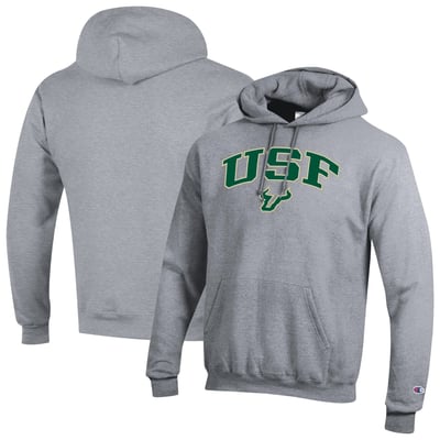 South Florida Bulls Champion Arch Powerblend Sweatshirt - Heather Gray