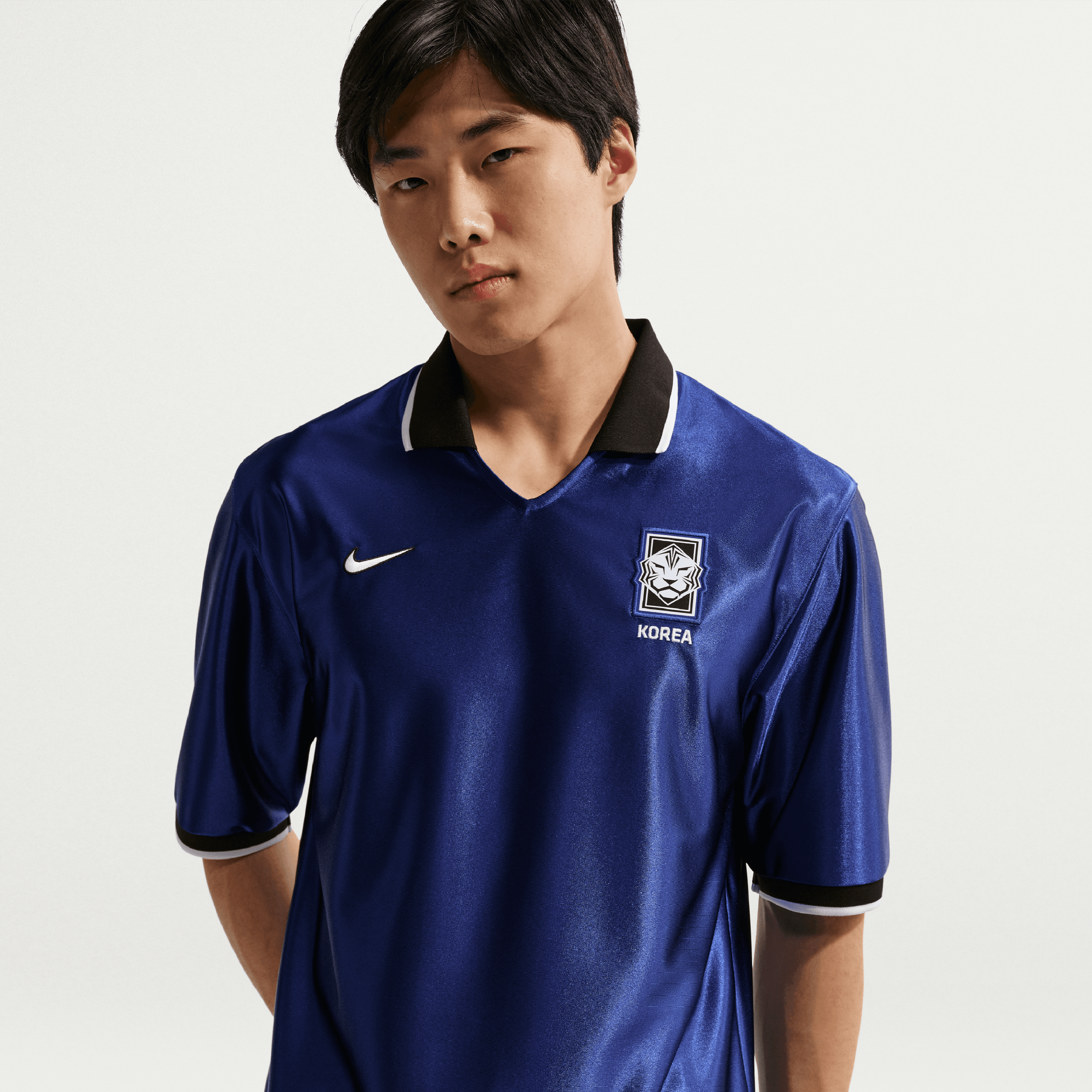 South Korea National Team Dri FIT Energy Lifestyle Jersey Blue