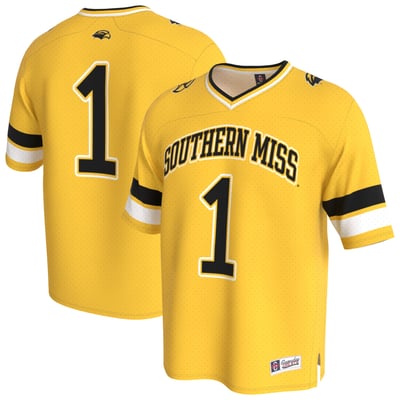 Southern Miss Golden Eagles GameDay Greats Youth Lightweight Football Fashion Jersey - Gold