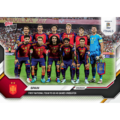 Spain - 2026-27 UEFA Nations League Topps NOW® - Card 6
