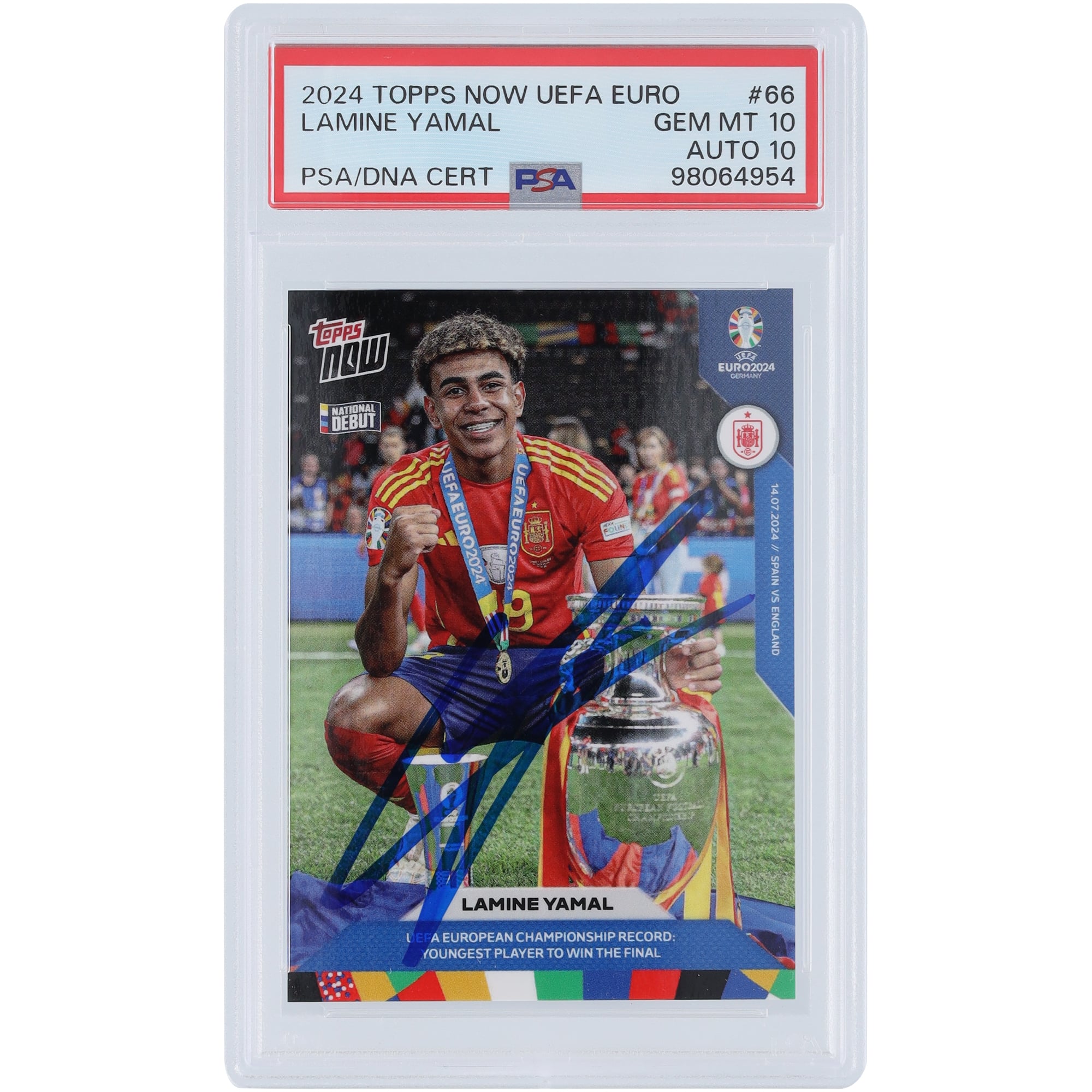 TOPPS NOW UEFA EURO LAMINE うだる YAMAL ヤマル