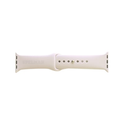 Spelman College Jaguars 42-44mm Apple Watch Band - White
