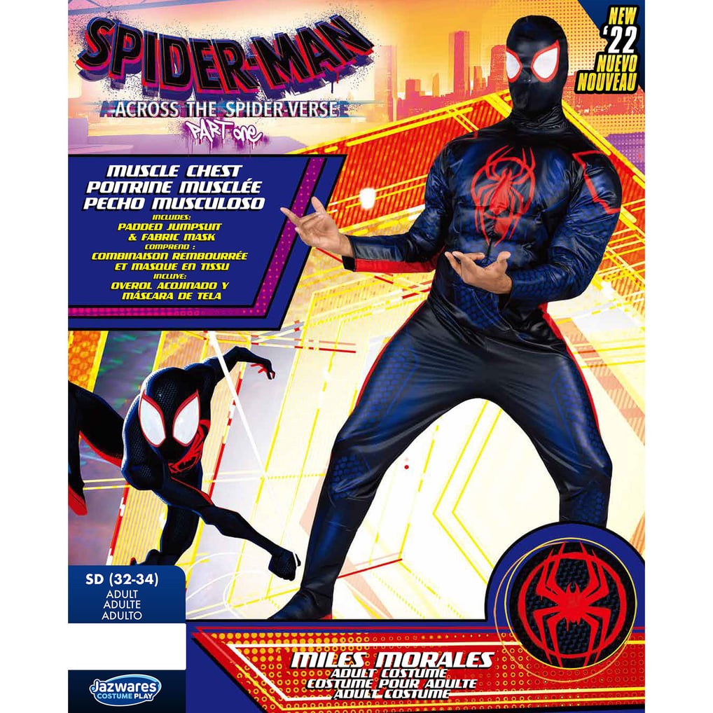 Spider-Man Miles Morales Costume with Mask