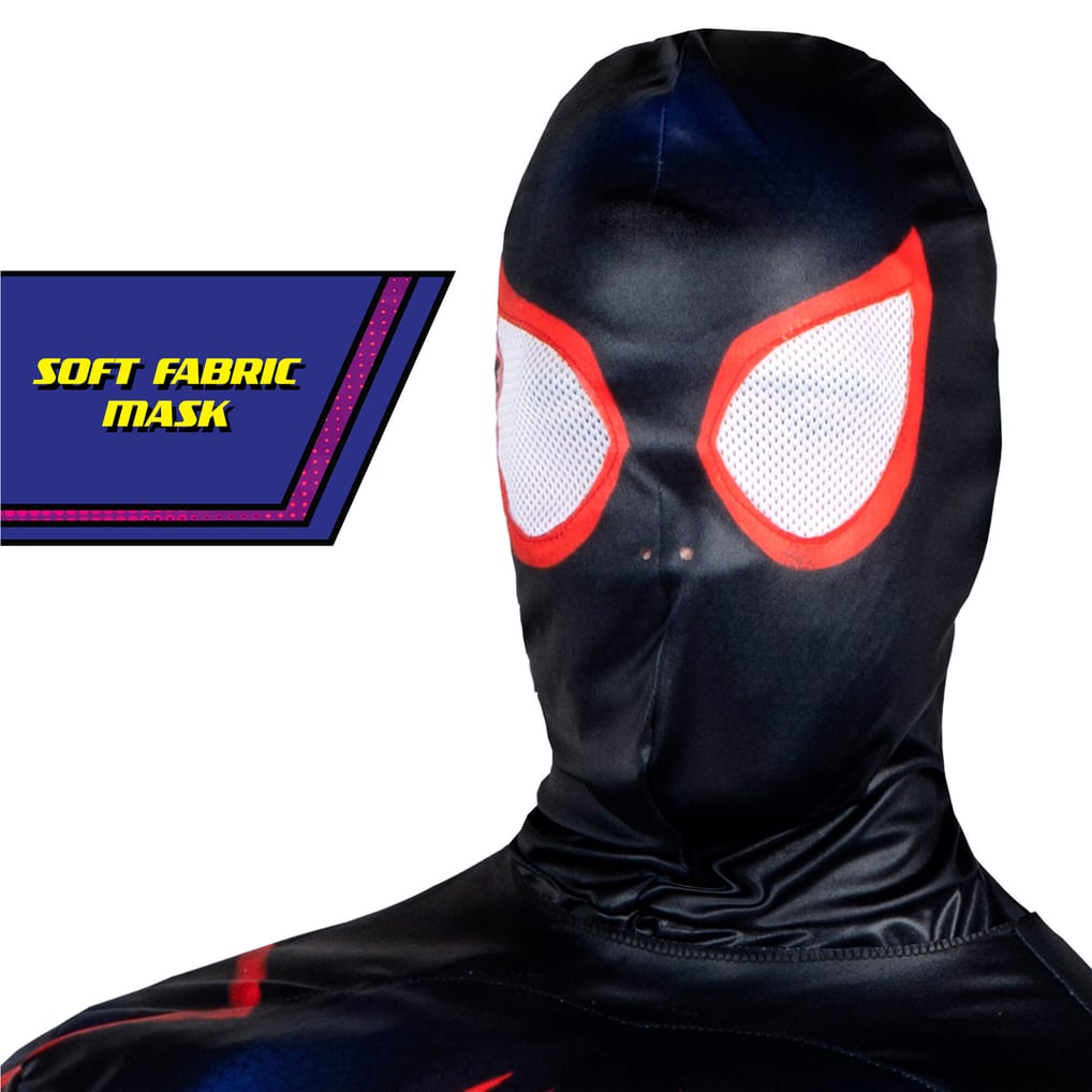 Spider-Man Miles Morales Costume with Mask