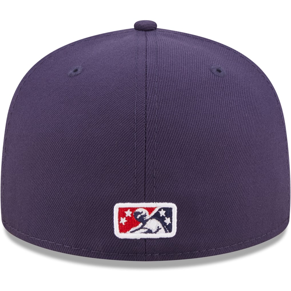 Spokane Indians New Era Authentic Collection 59FIFTY Fitted Hat - Navy