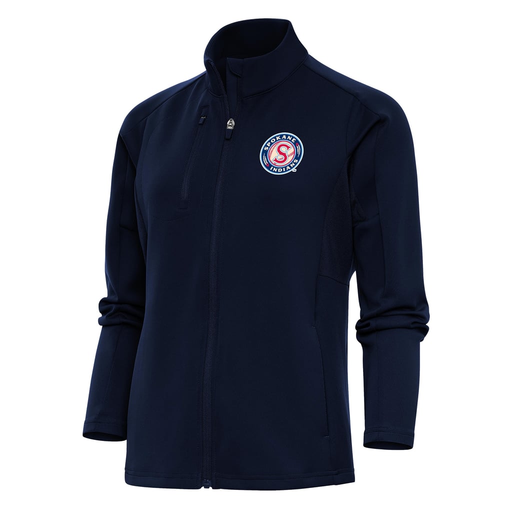  Spokane Indians Antigua Women's Generation Full-Zip Jacket - Navy