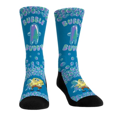  SpongeBob SquarePants Rock Em Unisex Bubble Buddy Crew Socks
