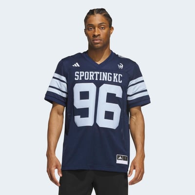 Sporting Kansas City adidas MLS x US Sports Icon Football Jersey - Navy