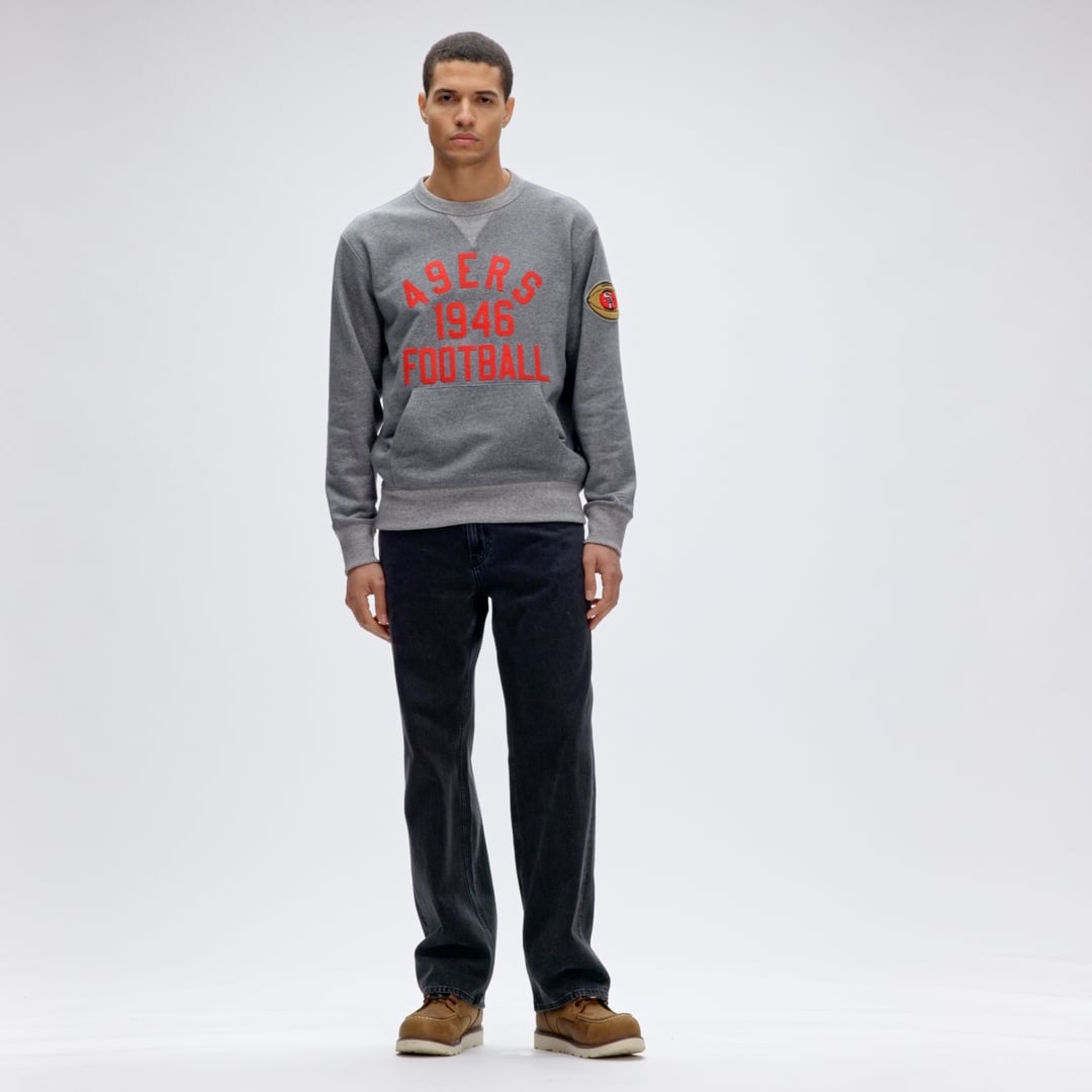 Fanatics Athletic Heather Gray San Francisco 49ers IconicFleece