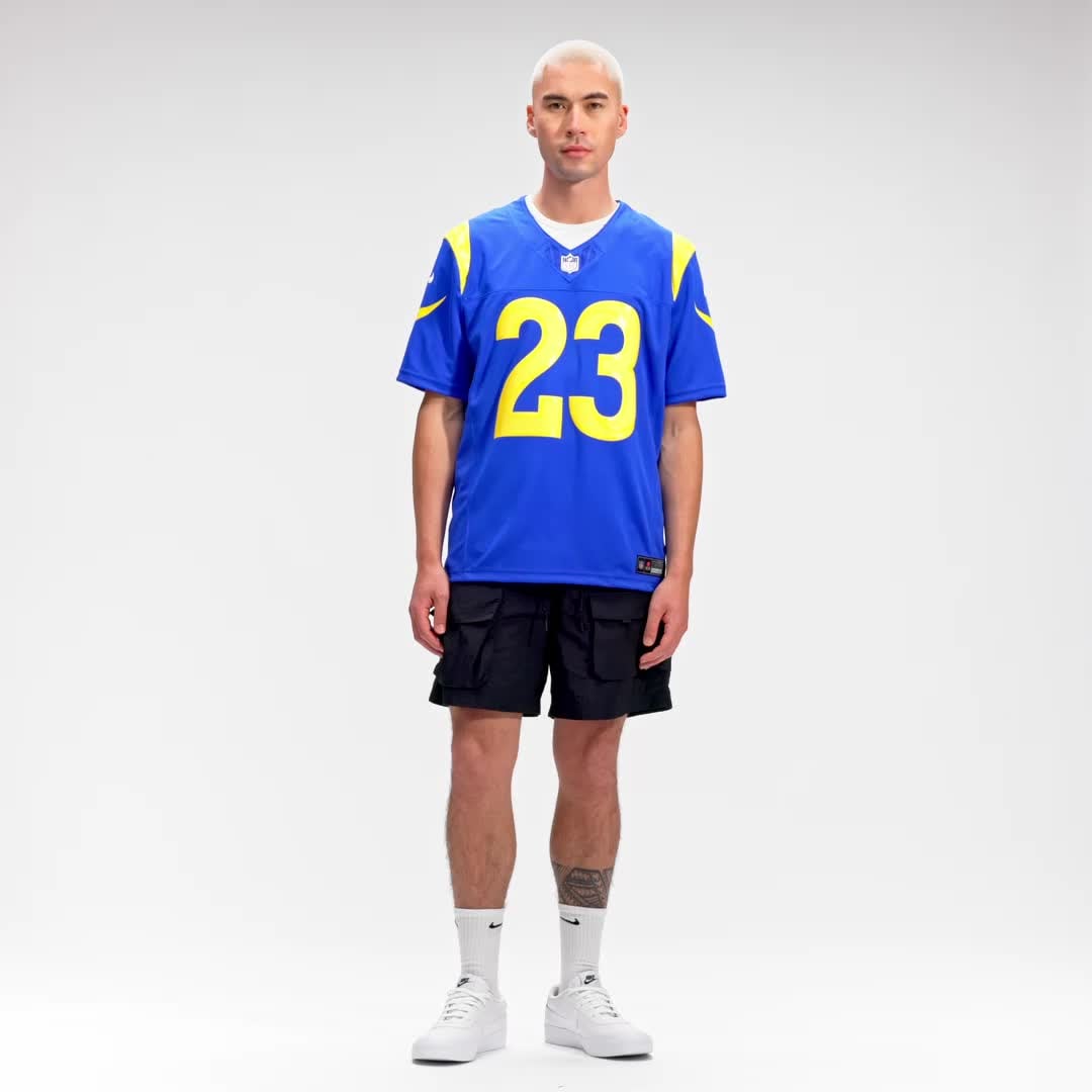 Men's Nike Kyren Williams Royal Los Angeles Rams Team Vapor