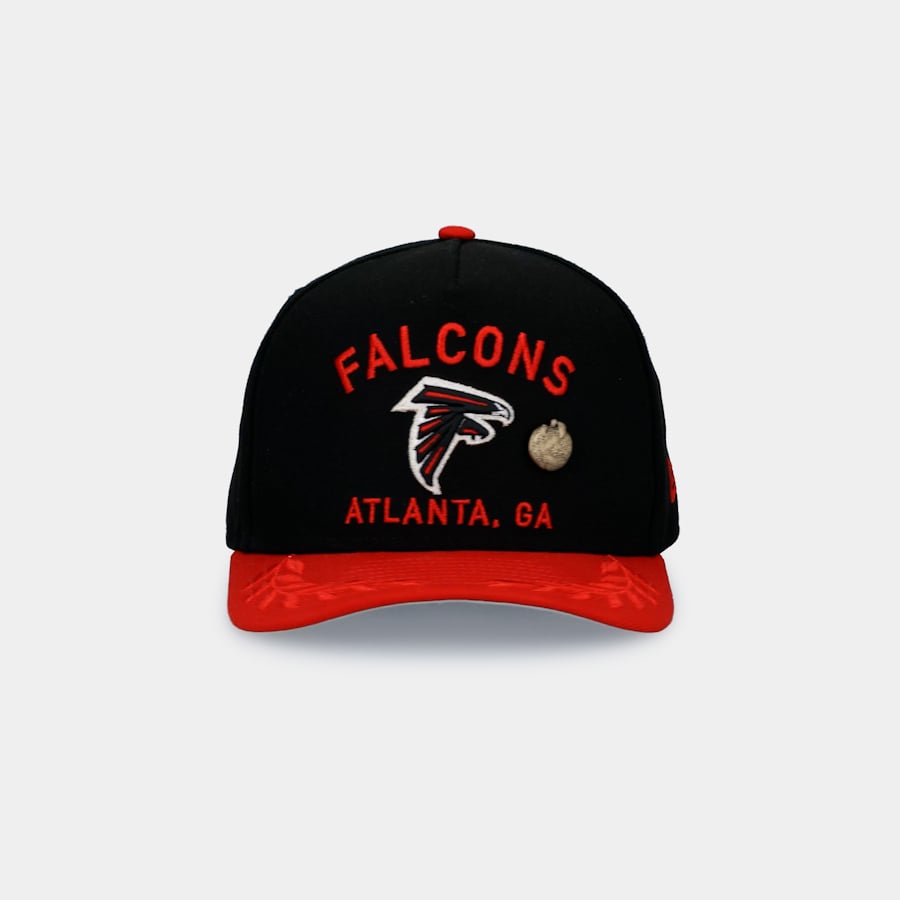 Atlanta Falcons Exotic Feather Team Hat! New Era Adult Atlanta Falcons NFL Draft 2026 9Fifty  main image 3