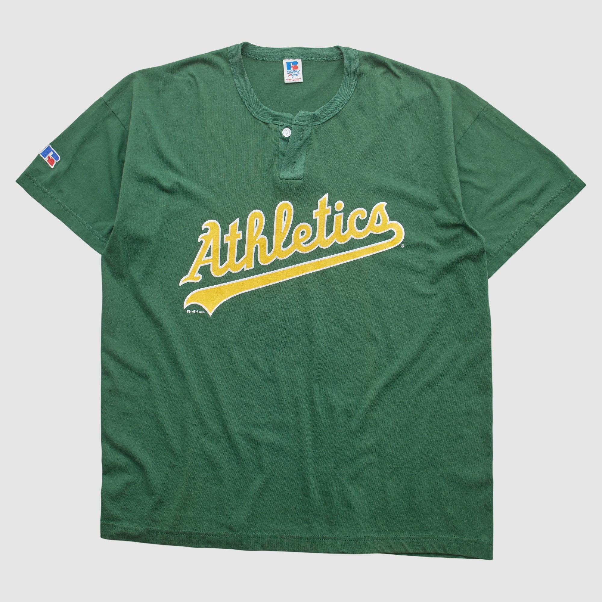 Oakland Athletics Russell 90s T-Shirt - Green - XL