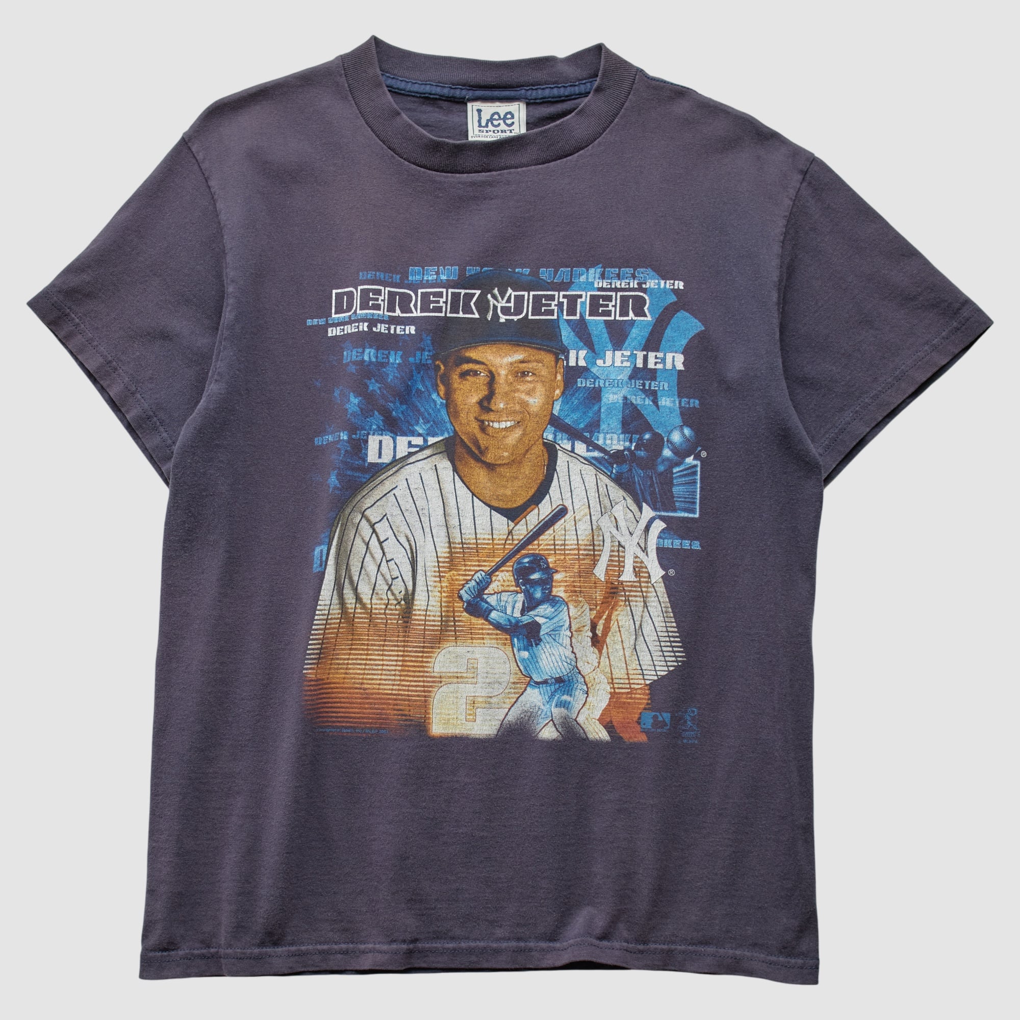 New York Yankees Lee 2001 T-Shirt - Charcoal - S