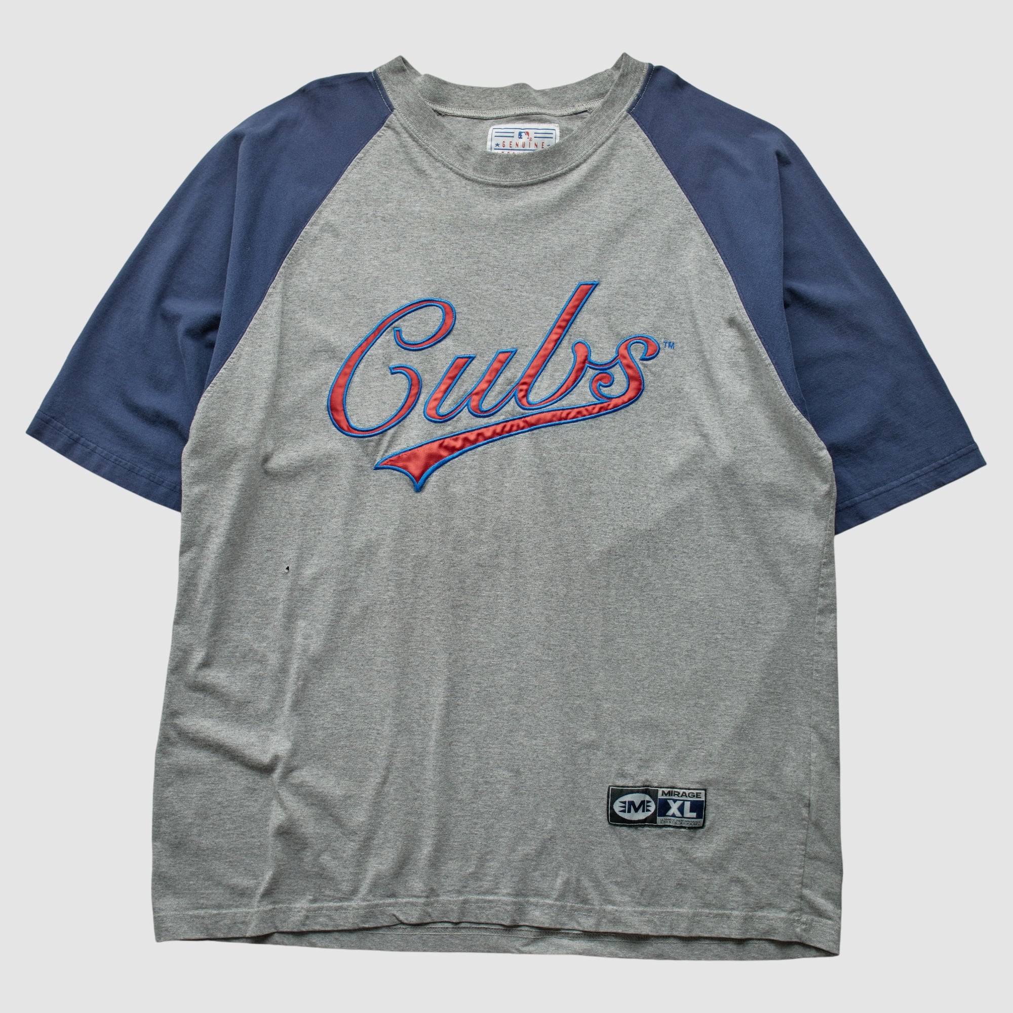 Chicago Cubs MLB Genuine Merchandise 90s T-Shirt - Gray - 3XL
