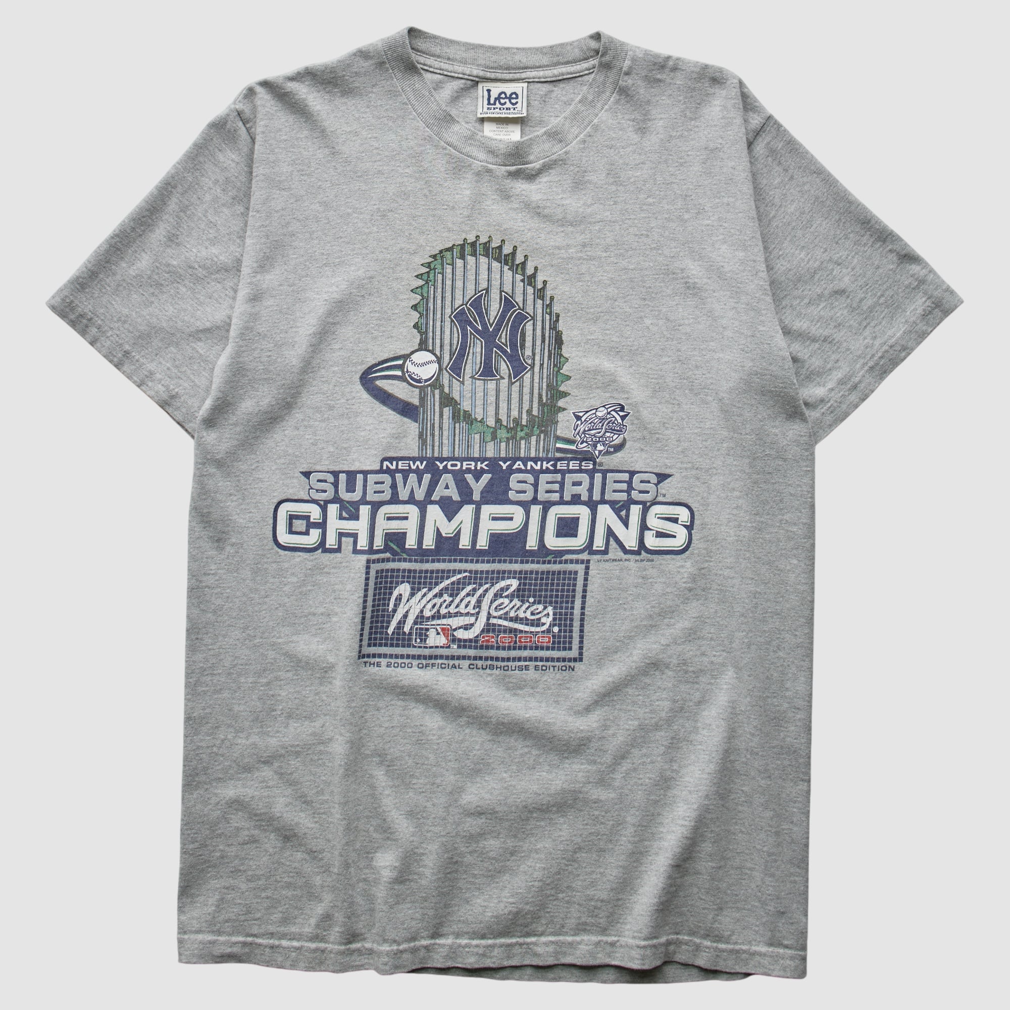New York Yankees Lee 2000 T-Shirt - Gray - M