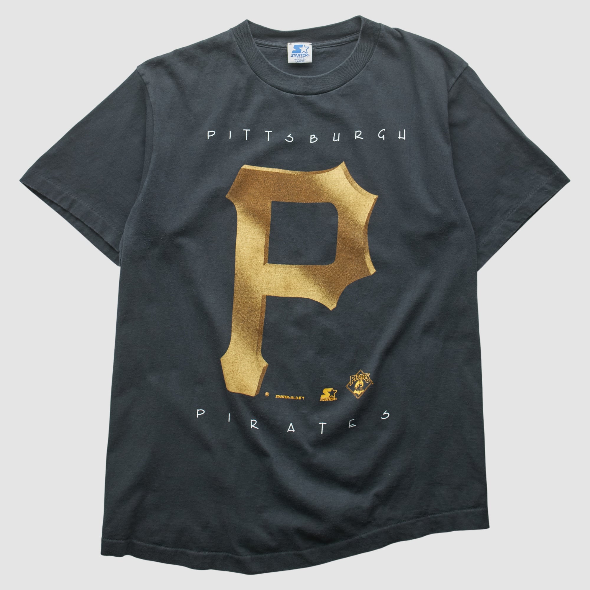 Pittsburgh Pirates Starter 90s T-Shirt - Black - M