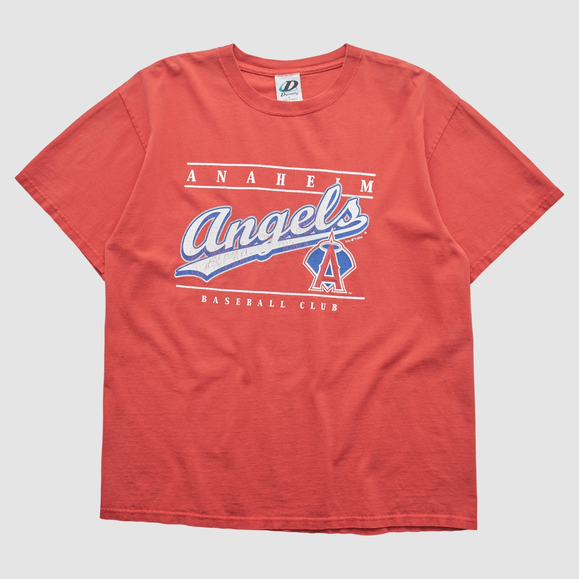 Los Angeles Angels Dynasty 2000s T-Shirt - Red - M