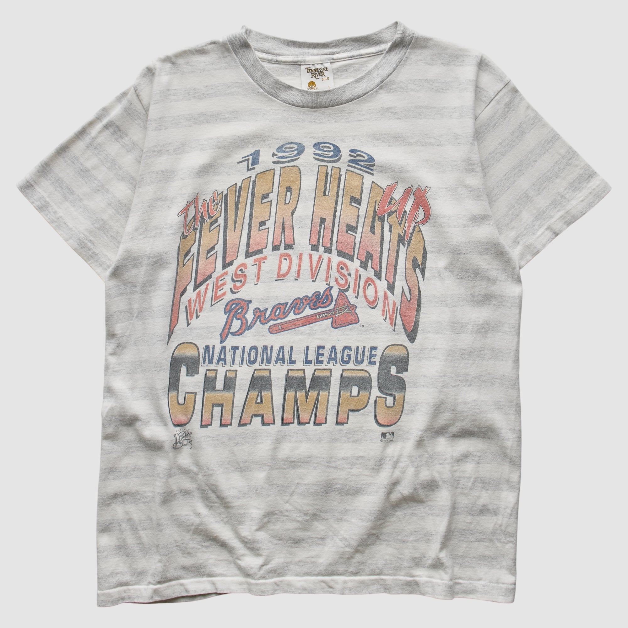 Atlanta Braves 1992 T-Shirt - Gray - S