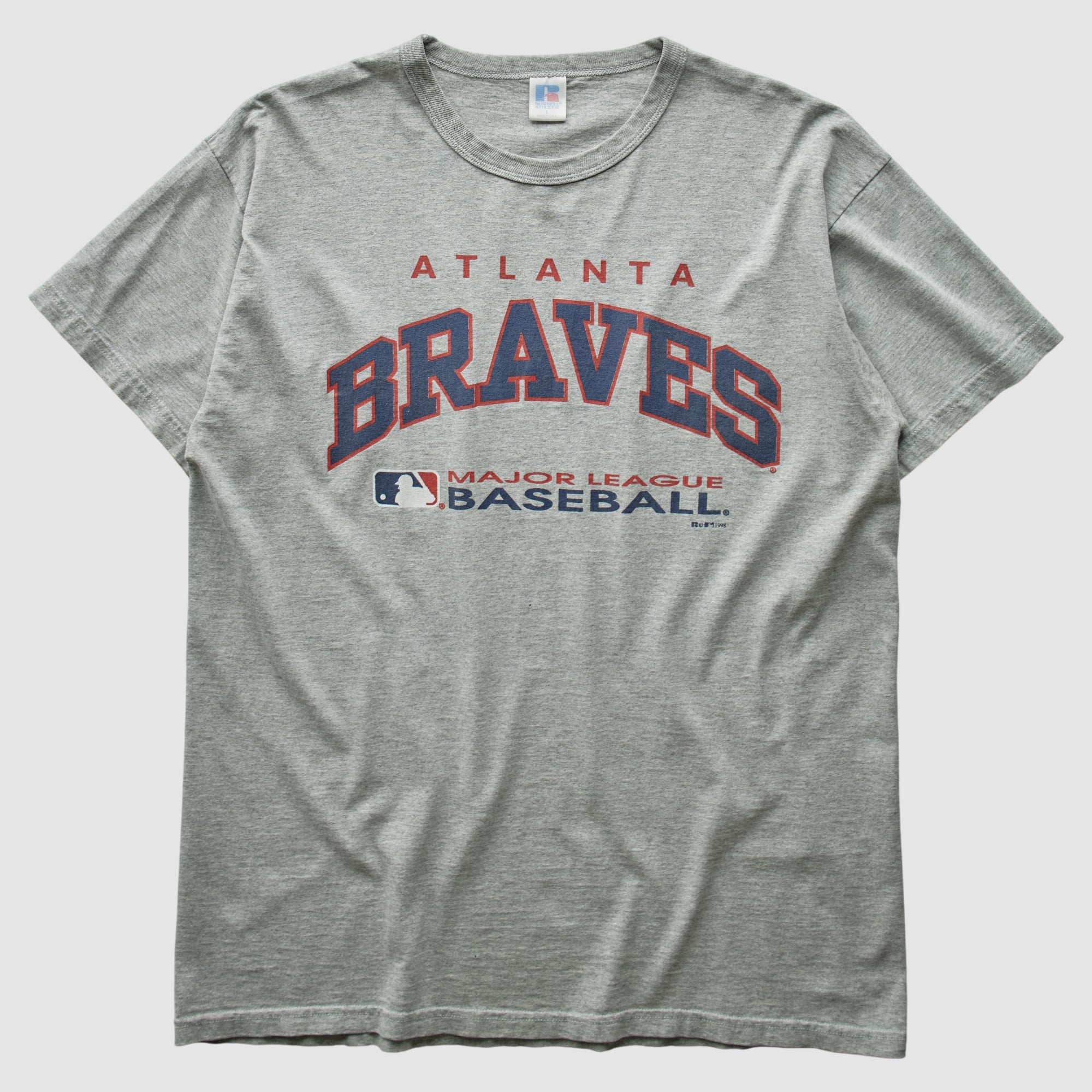 Atlanta Braves Russell 1998 T-Shirt - Gray - M