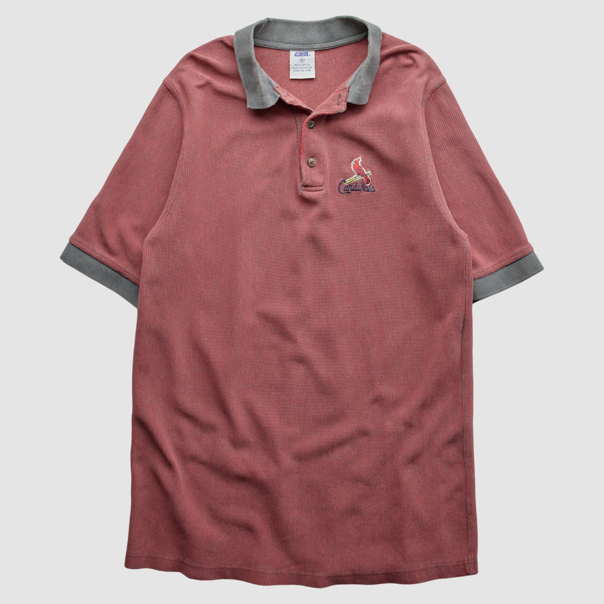 St. Louis Cardinals CSA 2000s Polo - Red - M