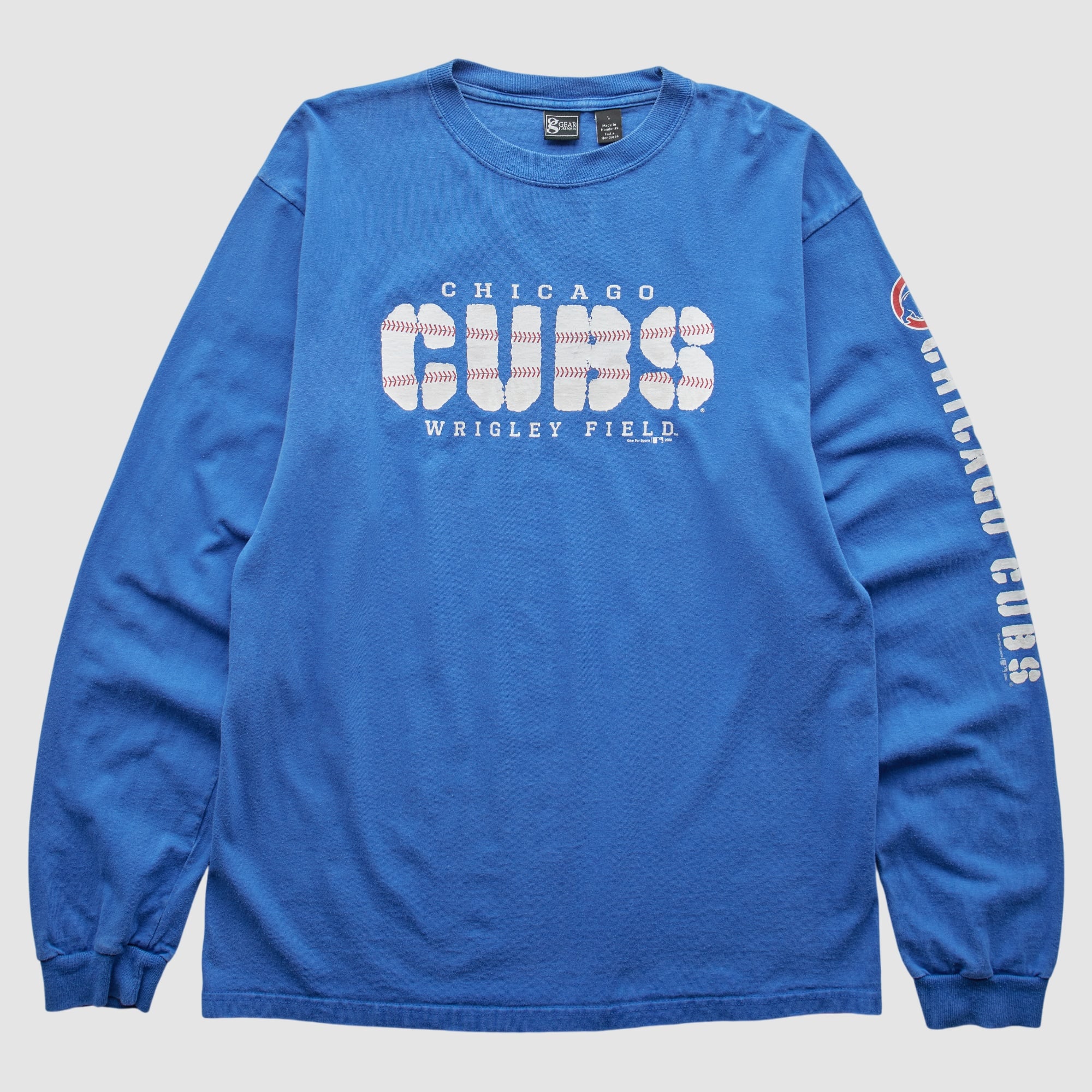 Chicago Cubs Gear 2008 Pullover Sweatshirt - Blue - S
