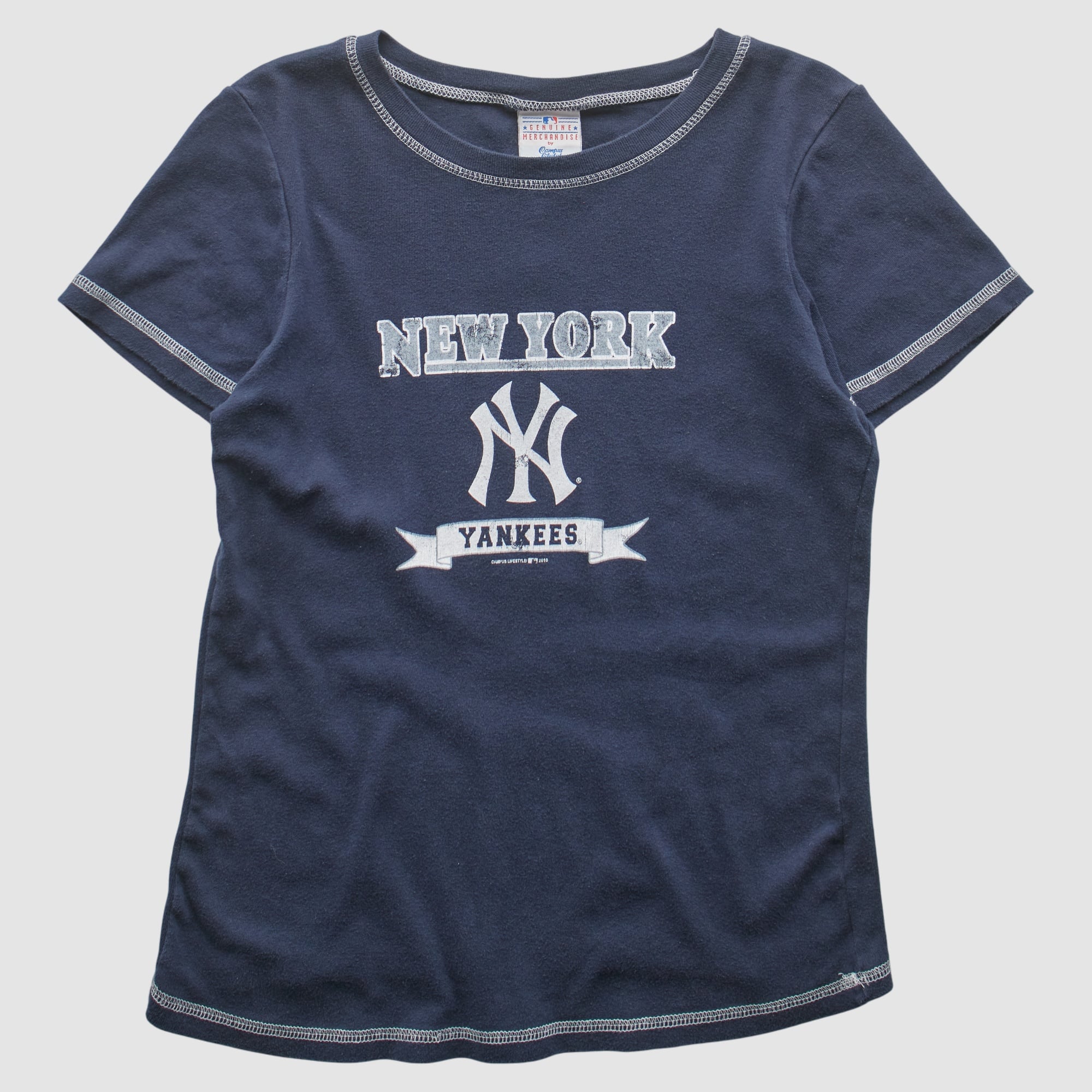 New York Yankees 2010 T-Shirt - Navy - XXS