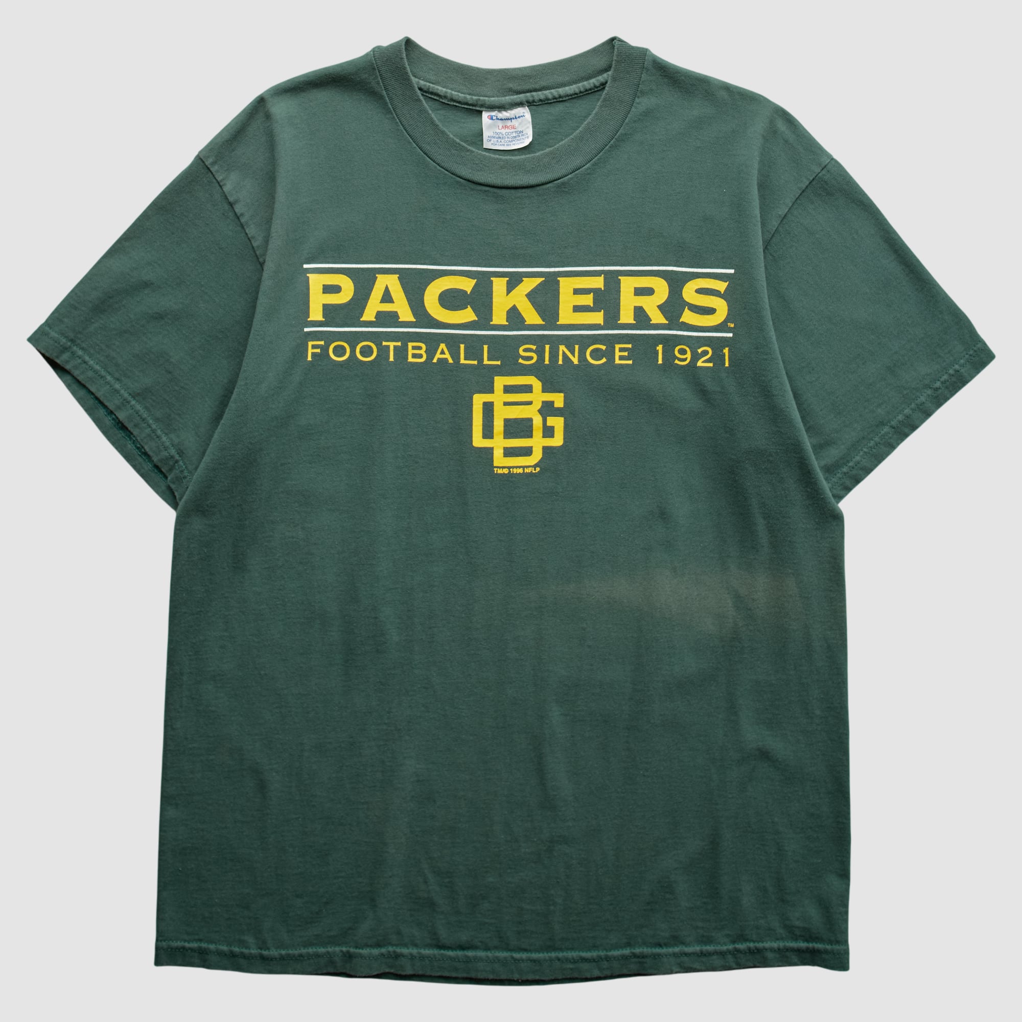 Green Bay Packers Champion 1996 T-Shirt - Green - M