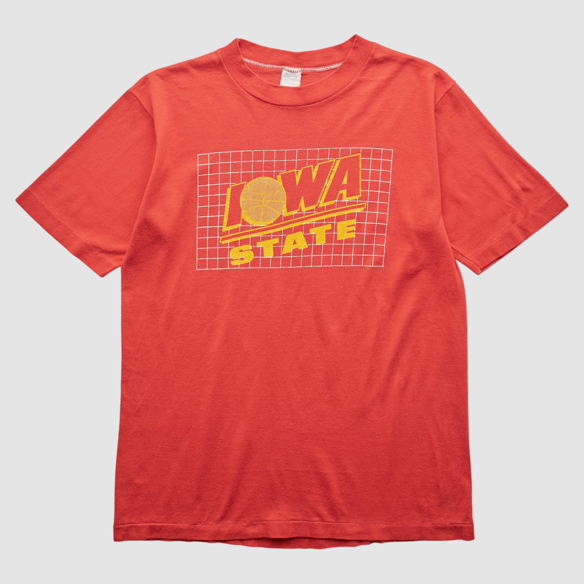 Iowa State Cyclones 80s T-Shirt - Red - XS