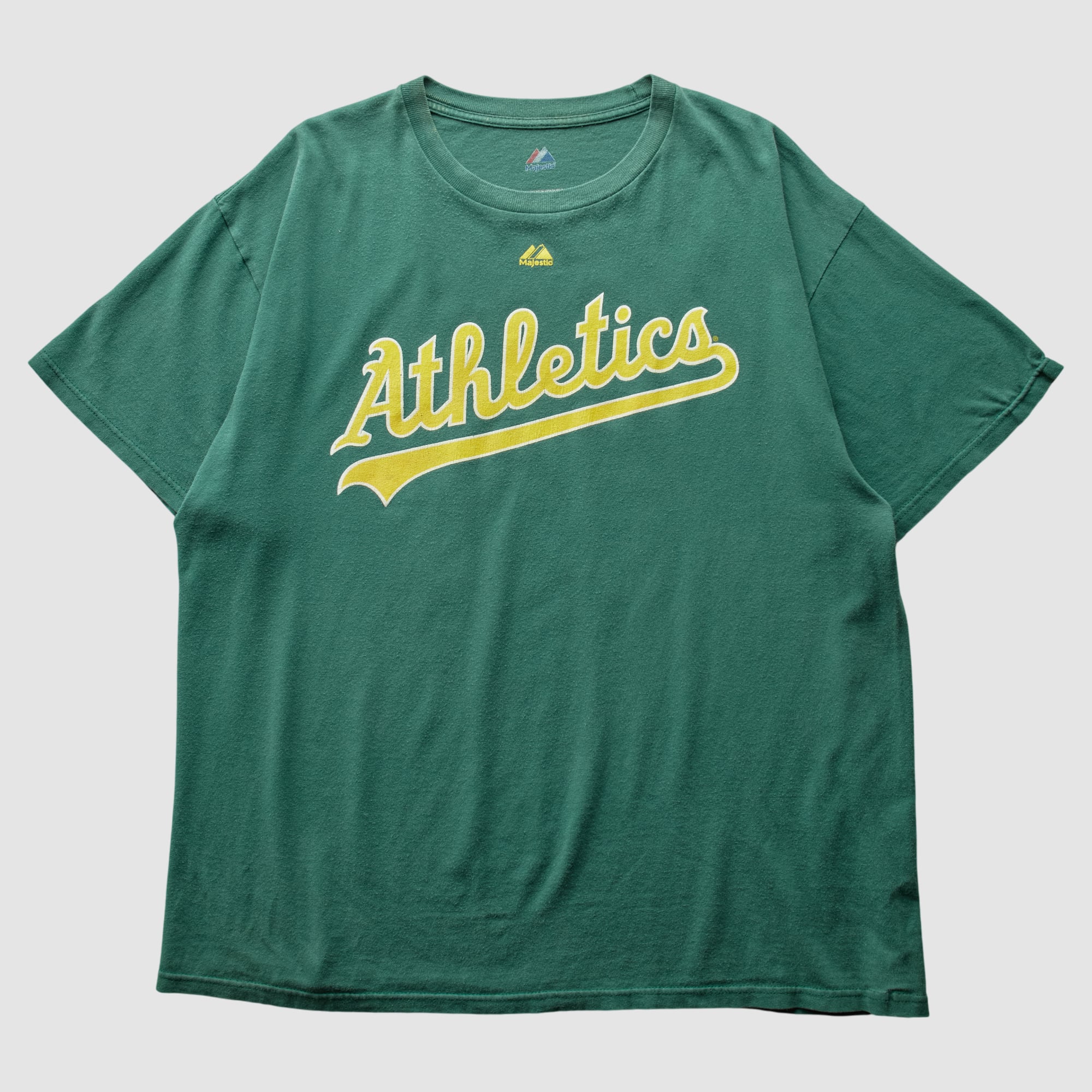 Oakland Athletics Majestic 2000s T-Shirt - Green - L