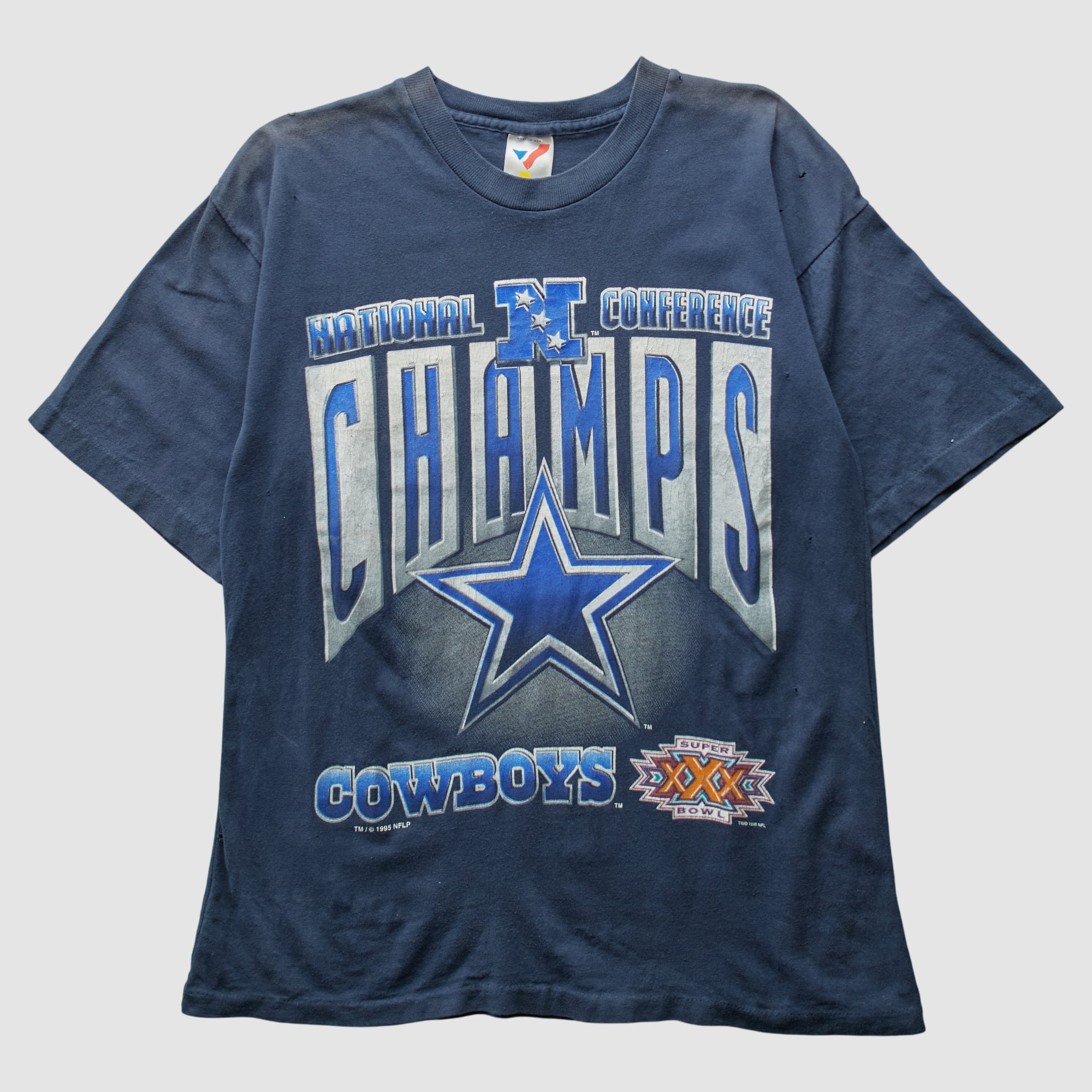 Dallas Cowboys 1995 T-Shirt - Navy - S