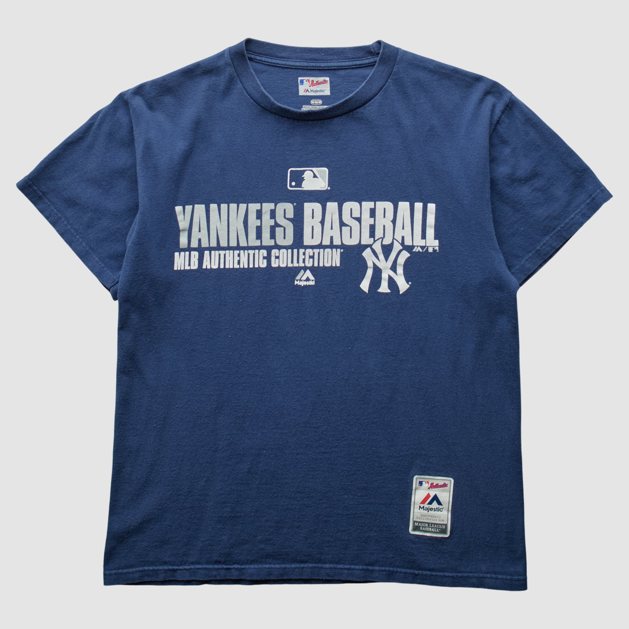 New York Yankees Majestic 2010s T-Shirt - Navy - S