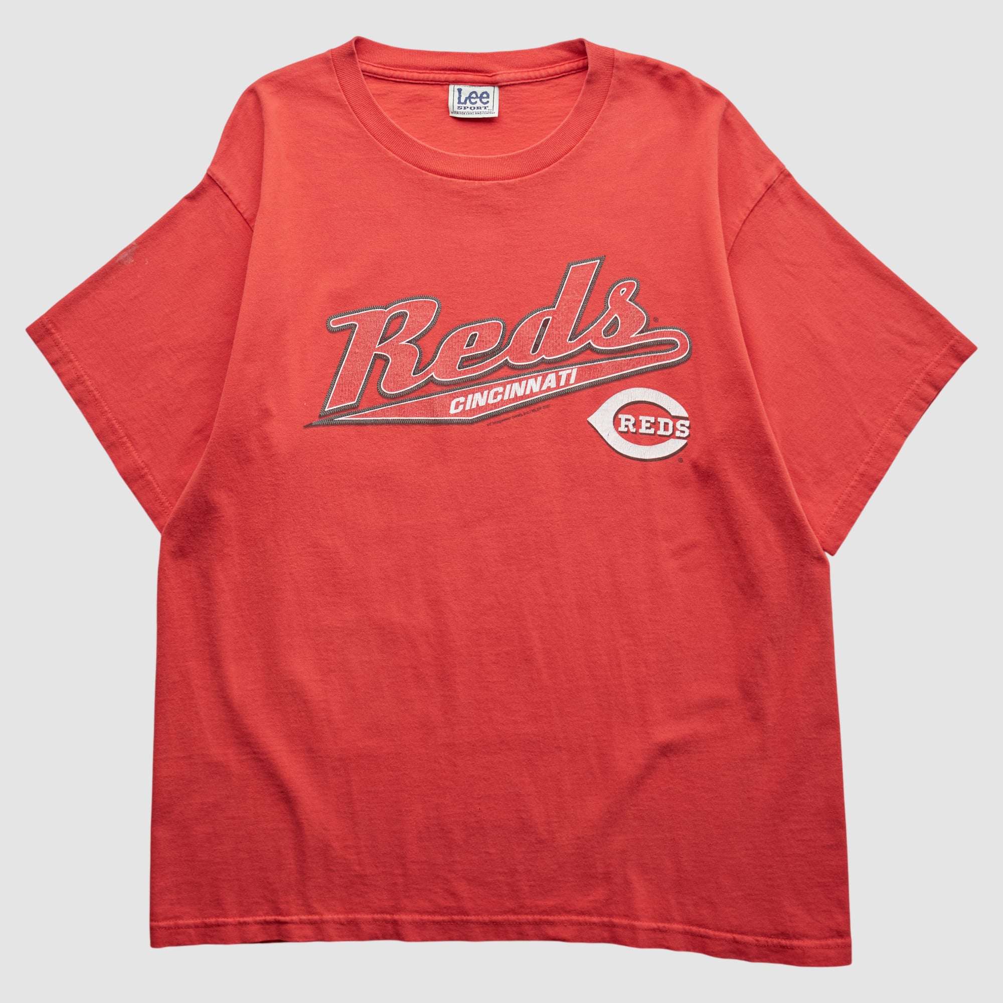 Cincinnati Reds Lee Apparel 2000s T-Shirt - Red - M