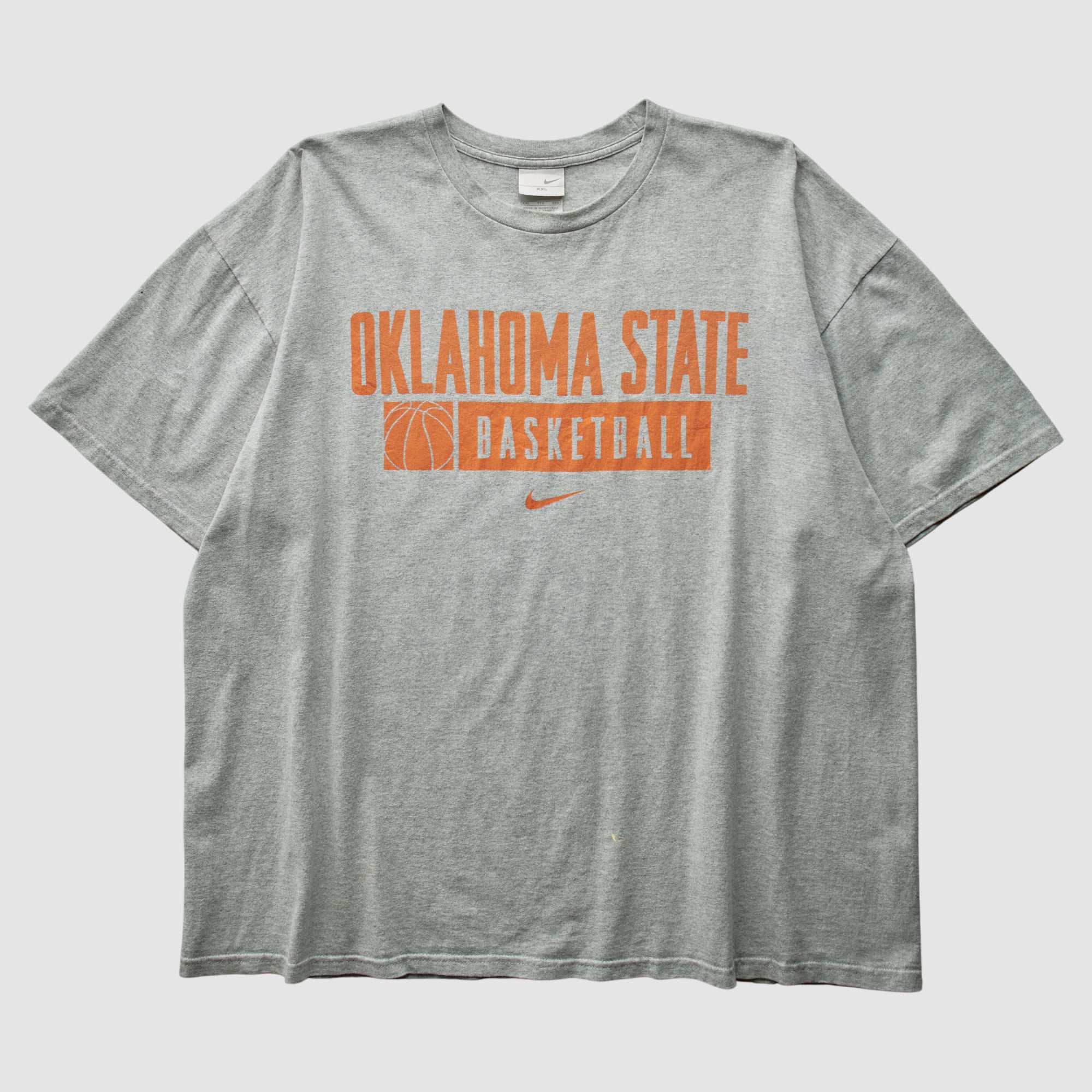 Oklahoma State Cowboys Nike 2000s T-Shirt - Heather Gray - 3XL