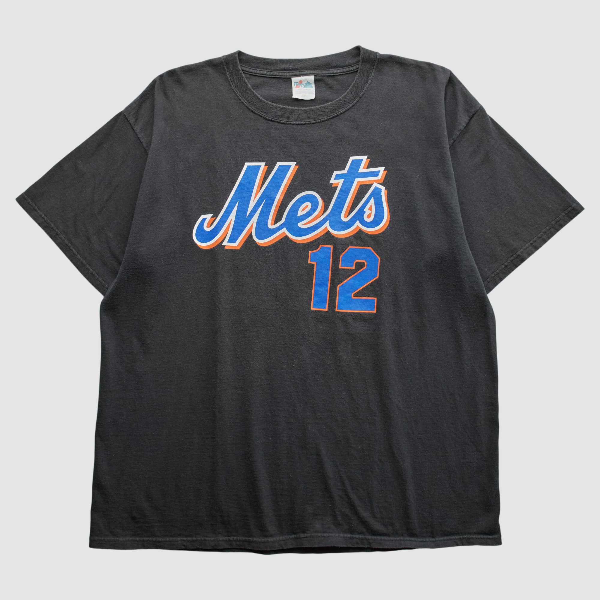 New York Mets Majestic 2003 T-Shirt - Black - 2XL